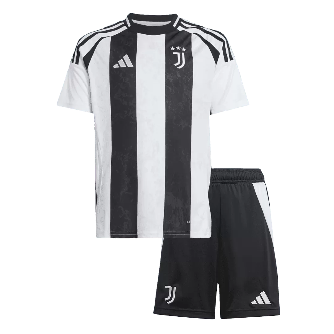 Kids Juventus Home Soccer Kits 2024/25