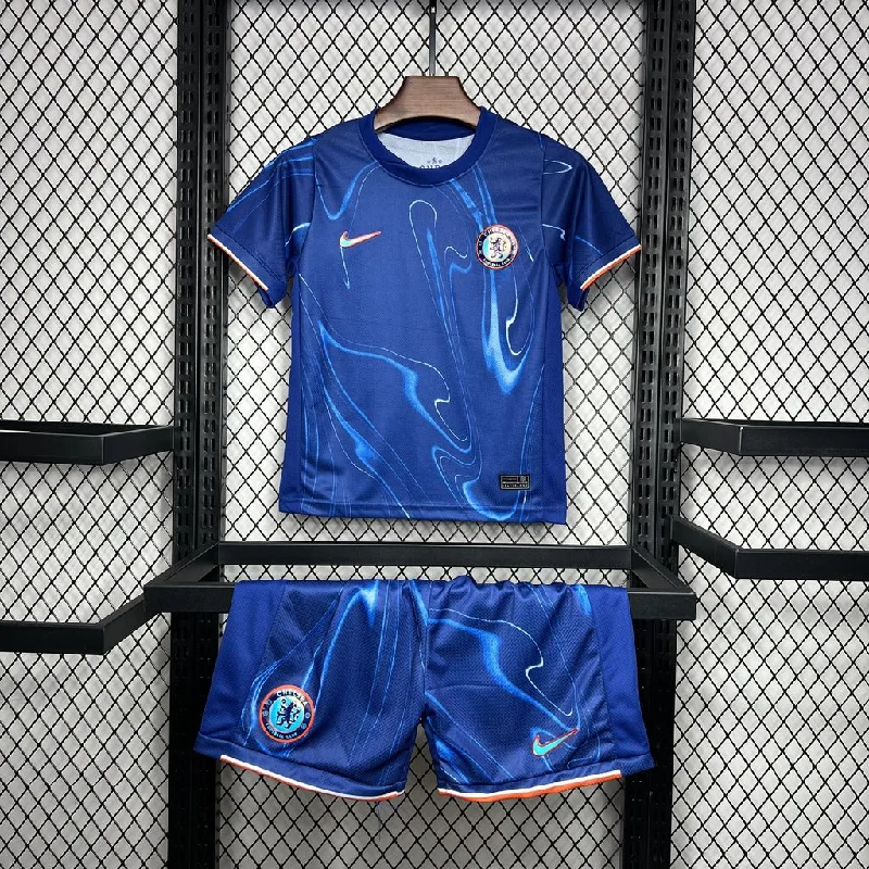 Kit Infantil Chelsea Home 24/25 Nike Unissex - Azul