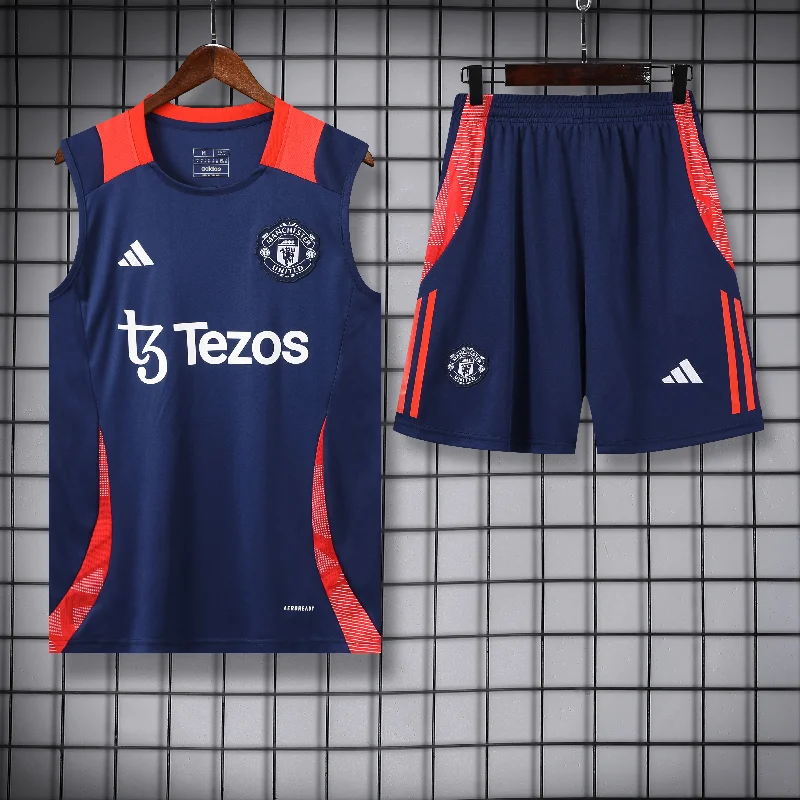 Kit Oficial do Manchester United 24/25 - Treino