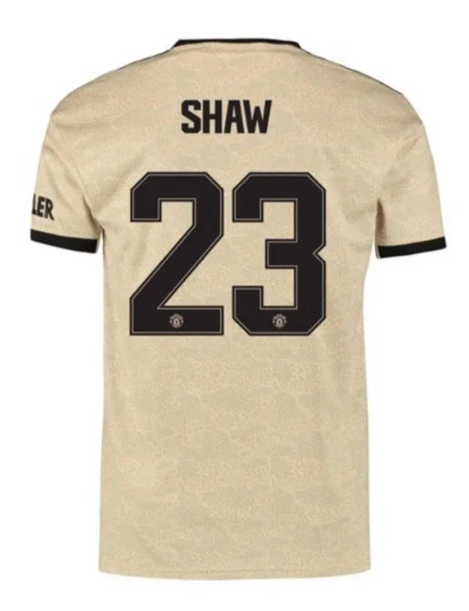 Luke Shaw Manchester United 19/20 Club Font Away Jersey