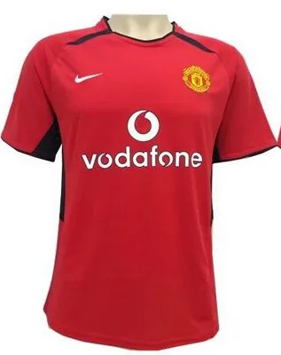 Manchester United 2002 Home Retro Jersey