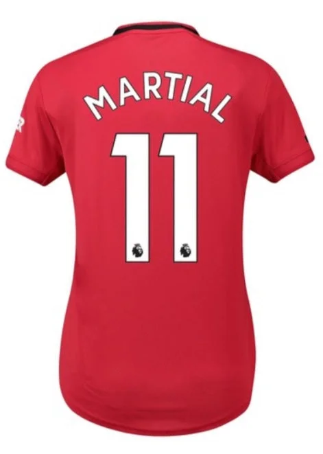 Manchester United Anthony Martial Women's 19/20 Home Jersey