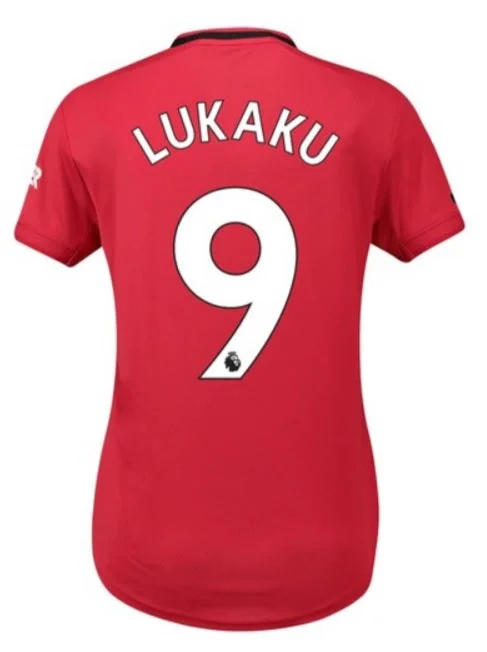 Manchester United Romelu Lukaku Women's 19/20 Home Jersey