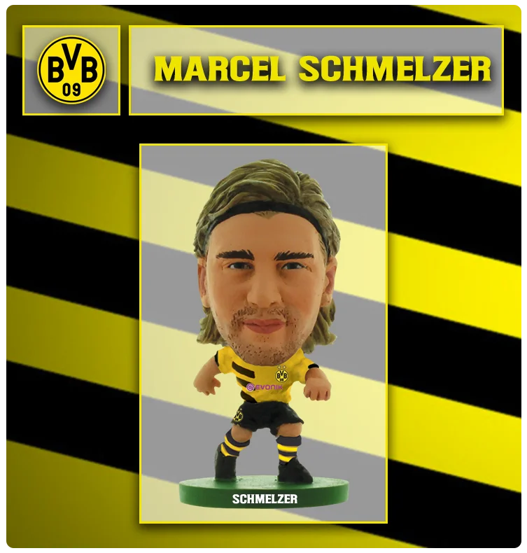 Soccerstarz - Borussia Dortmund - Marcel Schmelzer - Home Kit (2015 version)