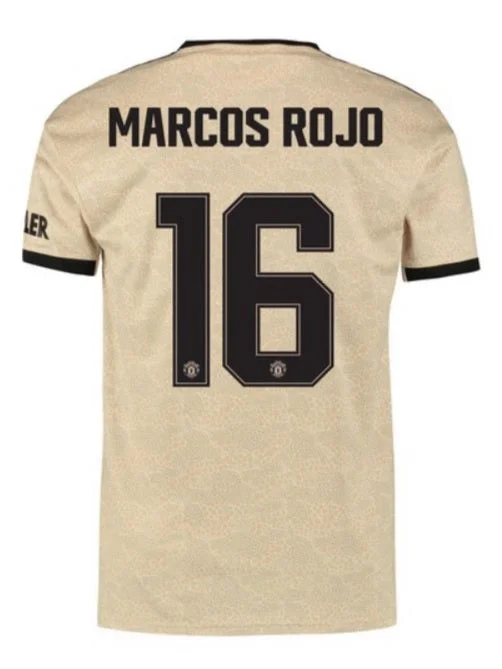 Marcos Rojo Manchester United 19/20 Club Font Away Jersey