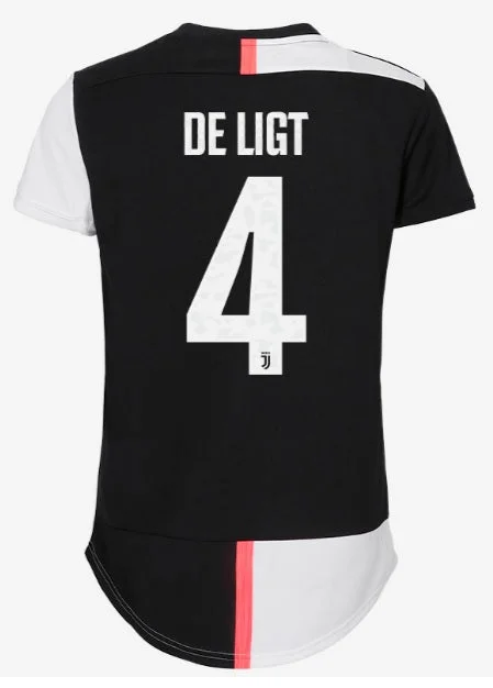 Matthijs de Ligt Juventus 19/20 Women's Home Jersey