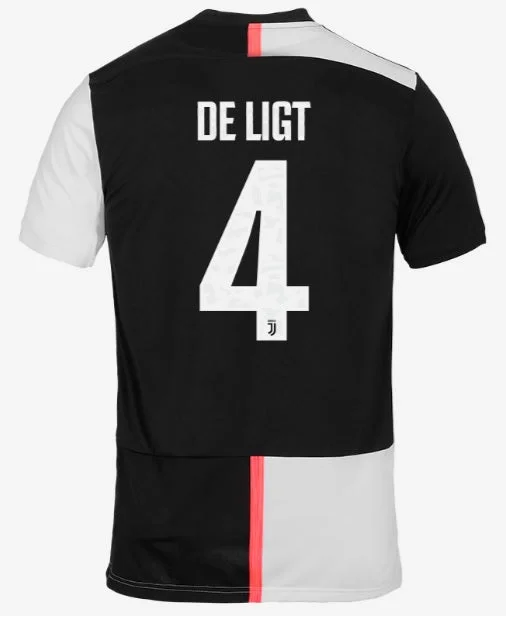 Matthijs de Ligt Juvetus 19/20 Home Jersey