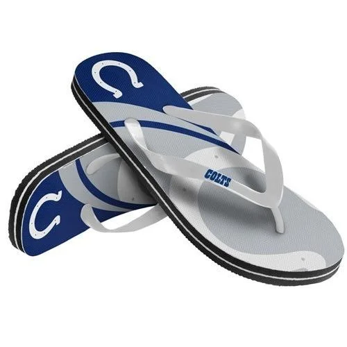 NFL 2015 Unisex Big Logo Flip Flops Indianapolis Colts