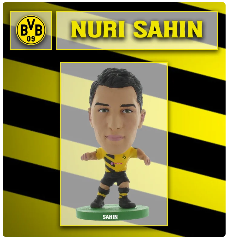 Soccerstarz - Borussia Dortmund - Nuri Sahin - Home Kit (2015 version)