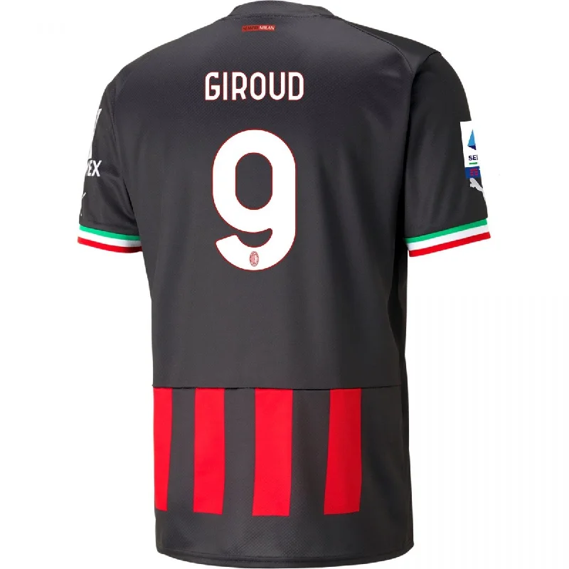 Olivier Giroud AC Milan 22/23 I Home Jersey