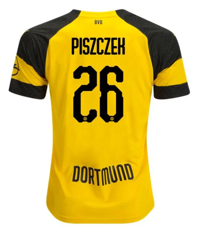 Piszczek Borussia Dortmund 18/19 Home Jersey