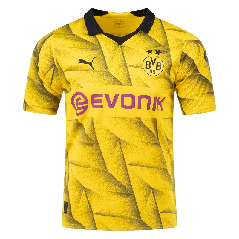 Puma Mens Borussia Dortmund Third Jersey 23/24 (Cyber Yellow/Puma Black)