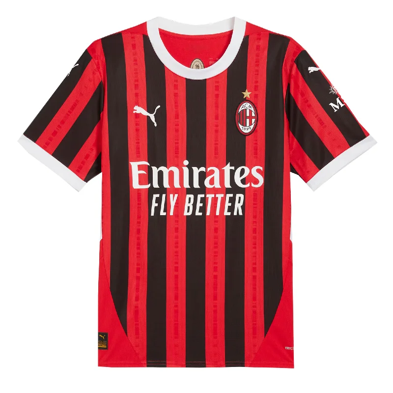 PUMA Men's AC Milan 2024/25 Home Jersey Red/Black