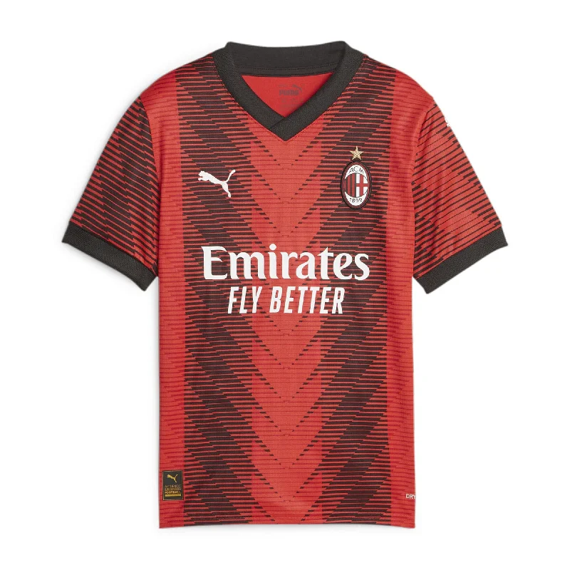 Puma Youth AC Milan 23/24 Home Replica Jersey | 77038501