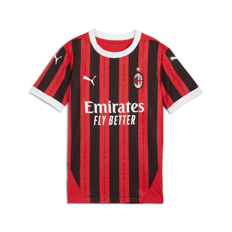 Puma AC Milan 24/25 Youth Replica Home Soccer Jersey | 77498401