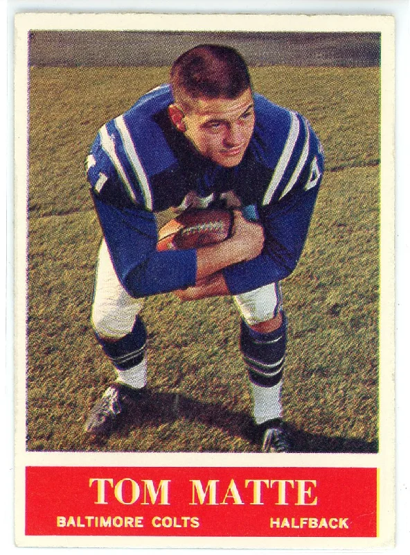 Tom Matte 1964 Philadelphia Rookie Card #6