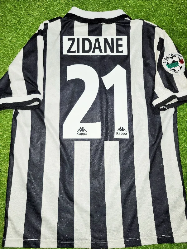 Zidane Juventus Kappa 1996 1997 DEBUT Soccer Jersey Shirt L