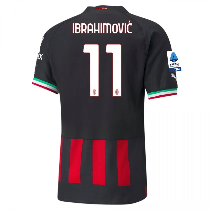 Zlatan Ibrahimović AC Milan 22/23 Player Version I Home Jersey